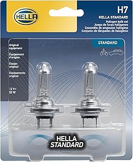 HELLA H7TB Halogen Bulbs, 12V, 55W