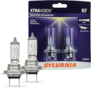 SYLVANIA H7 XtraVision Halogen Bulb, Pack of 2