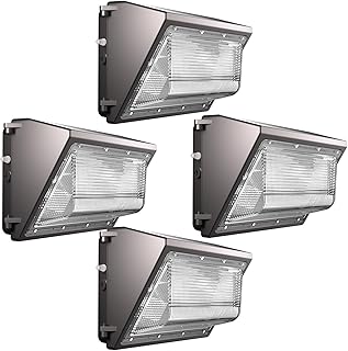 Lightdot 200W LED Wall Pack Lights, 100-277V, Dusk to Dawn, 30000Lm, 5000K, IP65