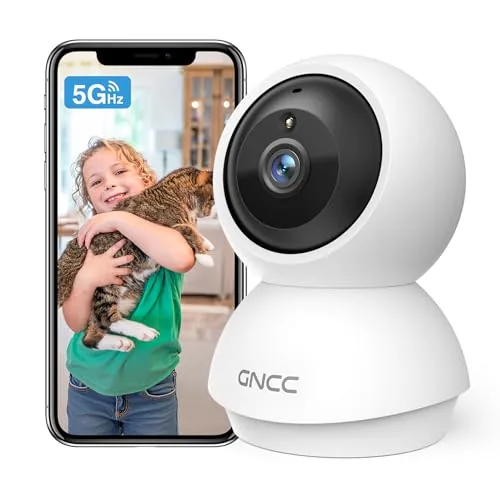 GNCC 2K Indoor Security Camera with 5G WiFi