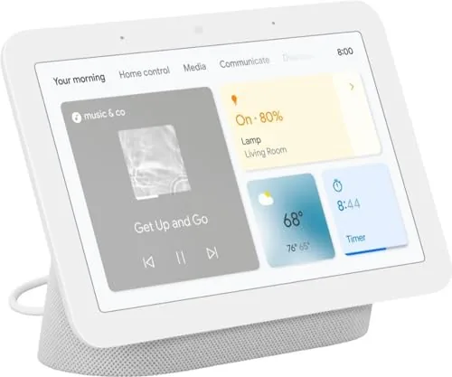 Google Nest Hub 2nd Gen 7" Smart Display Chalk