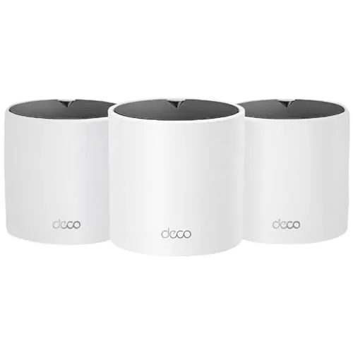 TP-Link Deco X15 AX1500 WiFi 6 Mesh 3-Pack