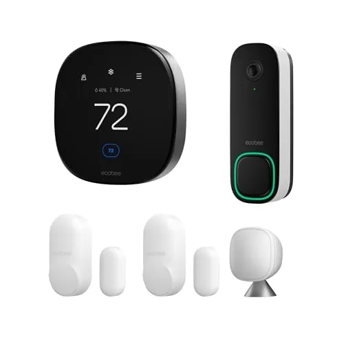 ecobee Smart Thermostat Premium Total Security Bundle