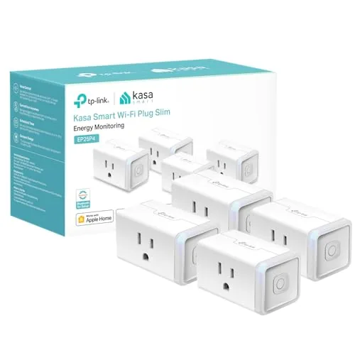 Kasa EP25P4 Smart Plug Mini 15A with HomeKit
