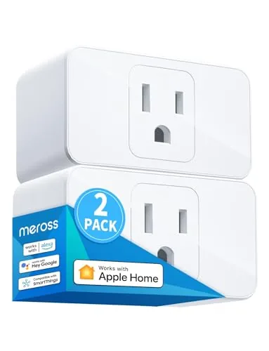 meross Smart Plug 15A HomeKit 2-Pack