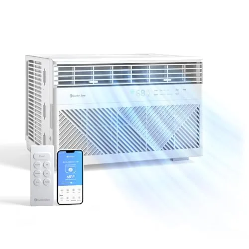 Comfort Zone 8,000 BTU Wi-Fi Window AC 350 Sq Ft