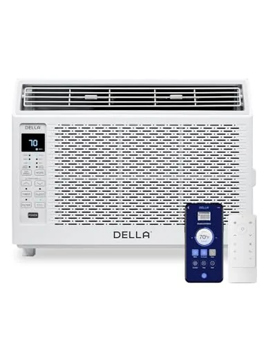 Della 5000 BTU Smart Window AC with WiFi & Alexa