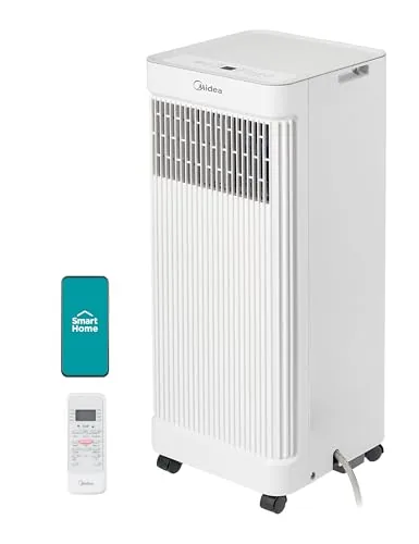 Midea 8500 BTU Portable AC with WiFi App Control