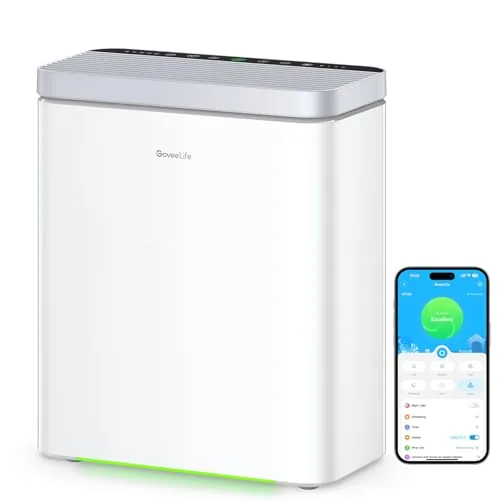 GoveeLife Smart Air Purifier 1046 sq ft HEPA