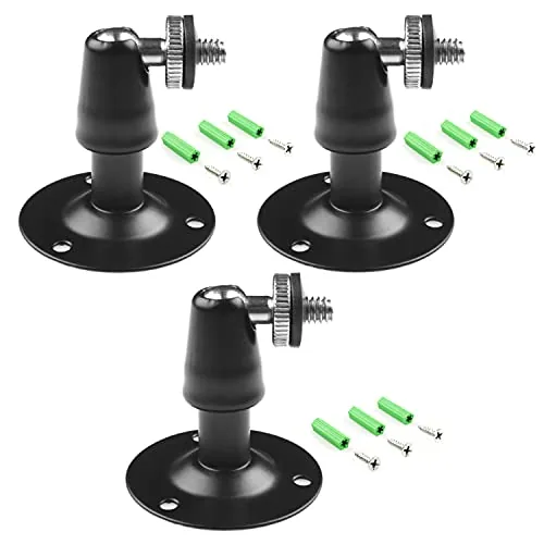 DeguangXin Metal Security Camera Wall Mount 3-Pack