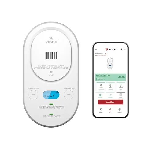 Kidde COPDLQW Smart CO Detector with Air Quality