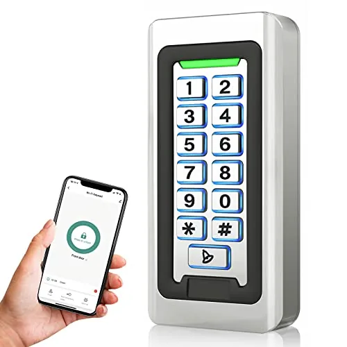 AMOCAM WiFi Keypad Access Control with Tuya App