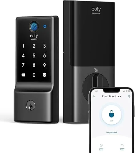 eufy Security C220 Smart Lock with Fingerprint Entry
