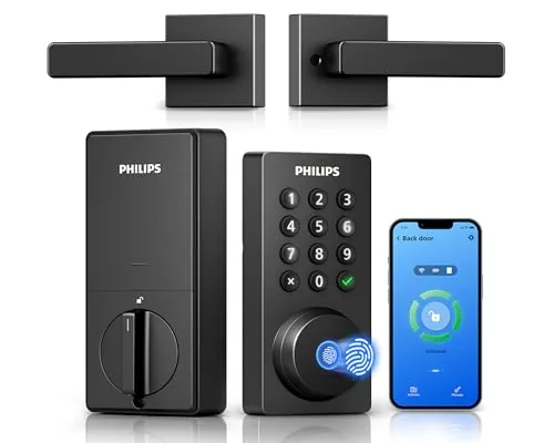 Philips 4200 WiFi Deadbolt with Handle, No Hub