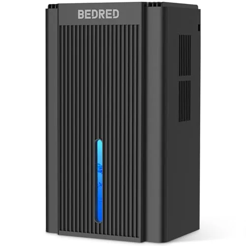 BEDRED 95oz Dehumidifier with Ambient Light 1000 sq ft