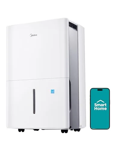 Midea 22-Pint Dehumidifier with Wi-Fi, 1500 Sq Ft