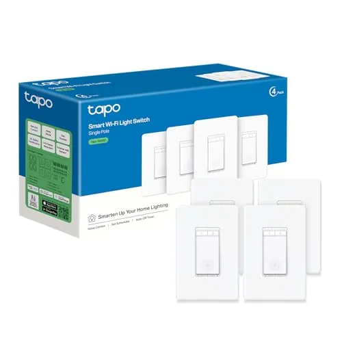 Tapo S500D Smart Dimmer Switch 4-Pack