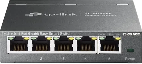 TP-Link TL-SG105E 5-Port Gigabit Easy Smart Switch