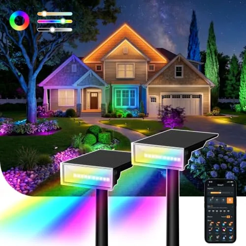 Consciot RGBTW Solar Spot Light App-Controlled 16M Color