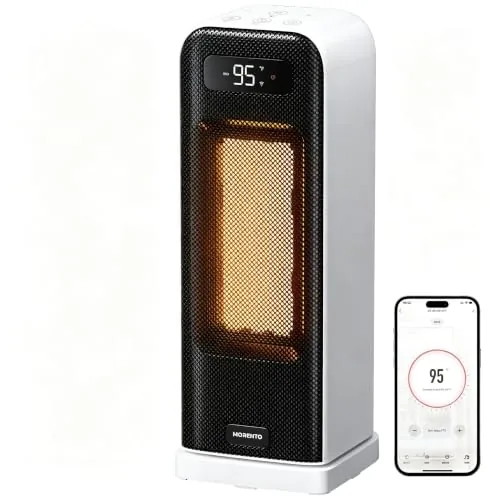 MORENTO Smart Wi-Fi Space Heater 1500W