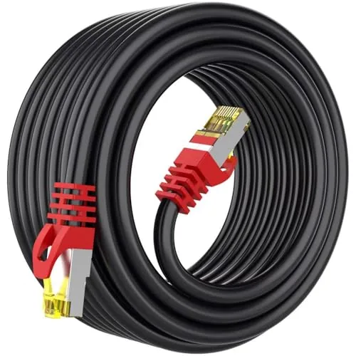 Boahcken Cat 8 Ethernet Cable 15ft F/FTP Shielded