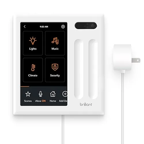 Brilliant Plug-In Panel Smart Home Control with Alexa