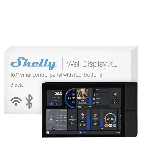 Shelly Wall Display XL 10.1" Touchscreen Smart Panel