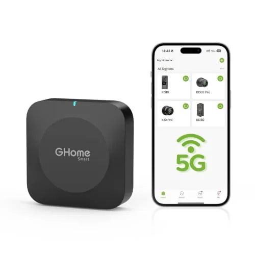 GHome Smart G2B WiFi Gateway for Bluetooth Locks
