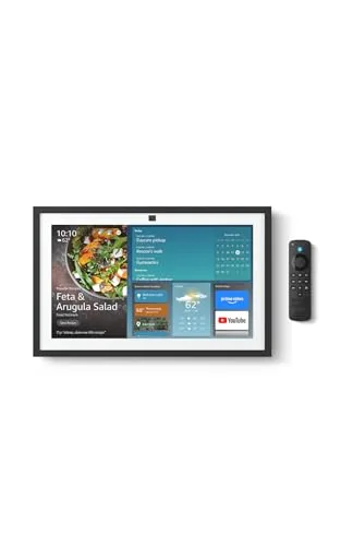 Amazon Echo Show 15 with Fire TV, 15.6" 1080p