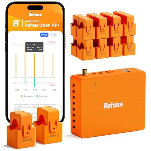 Refoss EM06 16-Circuit Energy Monitor Local Control