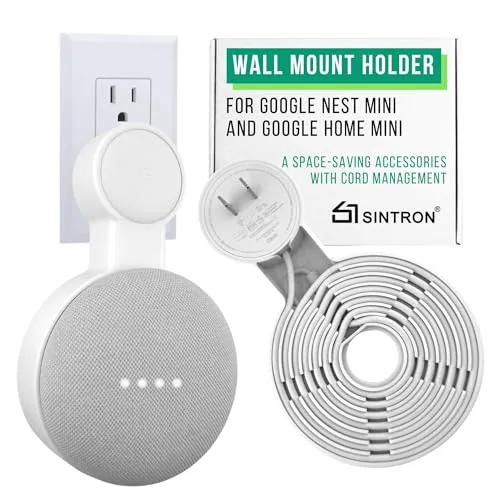 Sintron Google Nest/Home Mini Outlet Wall Mount