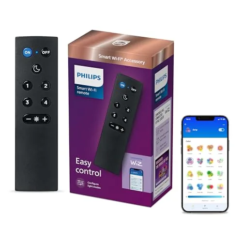 Philips WiZ Smart Lighting Remote, Wi-Fi-Free Control