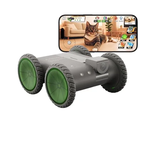 AIONIOS ata05 4WD Home Robot Camera with Local Storage