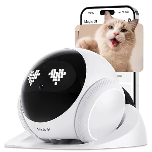 Crigge Mobile Pet Camera Robot 1080P Auto-Docking