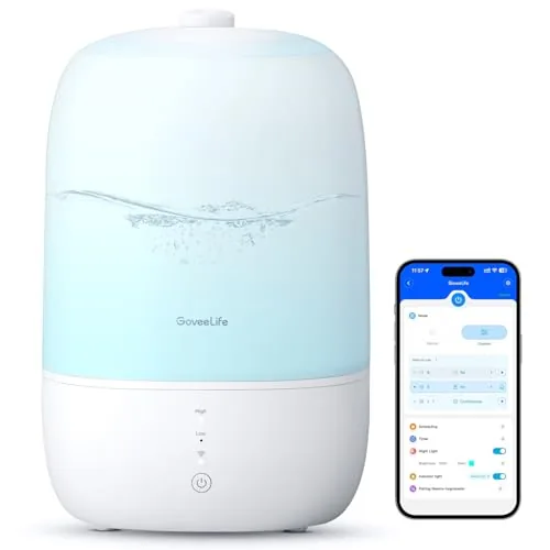 GoveeLife 3L Top-Fill Smart Cool Mist Humidifier