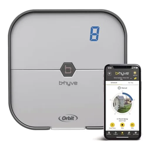 Orbit B-hyve 57925 8-Zone Indoor Smart Sprinkler Controller