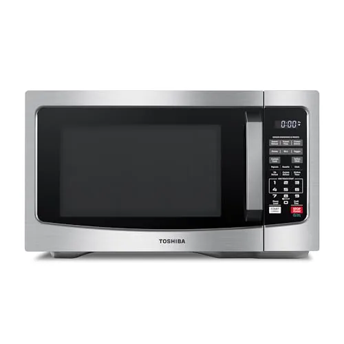 Toshiba 1.2 Cu.Ft 1000W Sensor Microwave Stainless
