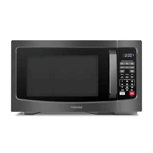 Toshiba 1.2 Cu.Ft 1000W Sensor Microwave Black