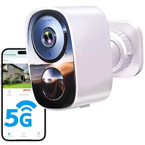 HITELLARCAM 2K Wireless Outdoor Security Camera Free Cloud