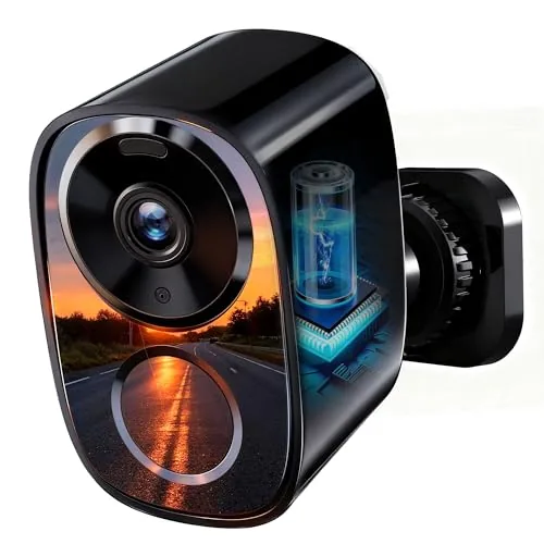 Realhide 2K Wireless Outdoor Camera with 6-Month Battery