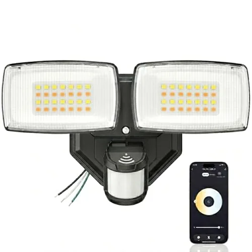 Onforu 32W Smart Flood Light WiFi Motion Sensor