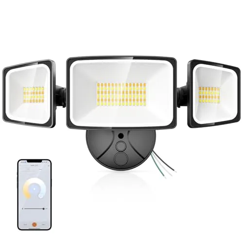 Onforu 65W Smart Flood Light 3-Head WiFi Dimmable