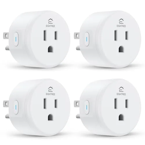 EIGHTREE Smart Plug 15A WiFi Outlet 4-Pack