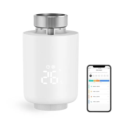 SENCKIT Zigbee Radiator Valve with App and Voice Control
