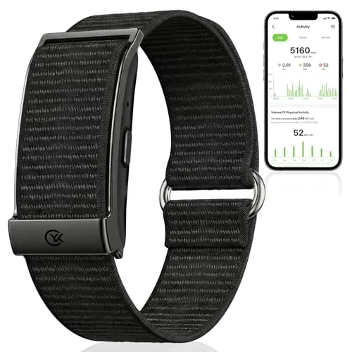 QYZHARYX Smart Bracelet Screen-Free Health Tracker