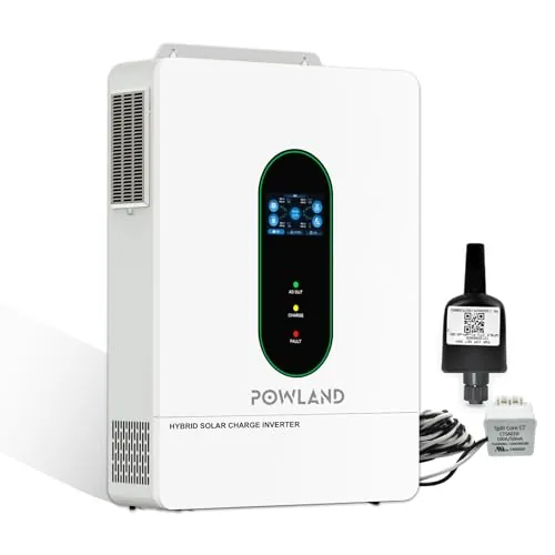 POWLAND 12000W Hybrid Solar Inverter Battery-Free 48V