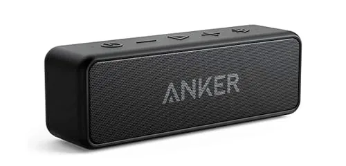 Anker Soundcore 2 Bluetooth Speaker, IPX7 Waterproof
