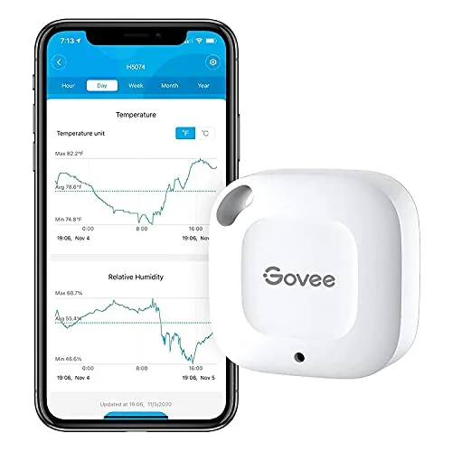 Govee H5074 Bluetooth Thermometer Hygrometer Mini Sensor