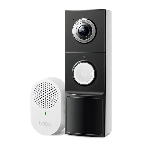 Tapo D225 2K+ Wired/Battery Smart Video Doorbell