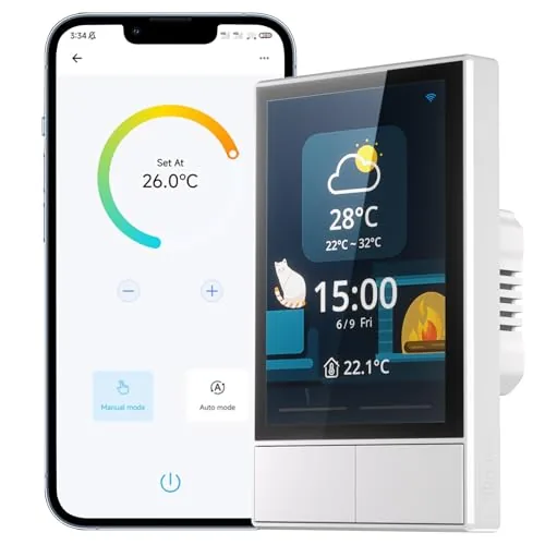 SONOFF NSPanel WiFi Touch Wall Switch with Thermostat